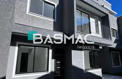 Casa em condomínio fechado com 3 quartos à venda na rua maria luiza bazzani natal, 134, uberaba, curitiba, 122 m2 por r$ 669.200