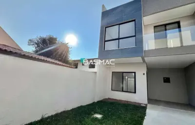 Casa em condomínio fechado com 3 quartos à venda na rua aviador armin buhrer, 95, uberaba, curitiba, 112 m2 por r$ 649.950
