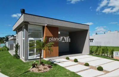 Casa em condomínio terras alpha à venda, com 150,21m², 3 quartos 1 suíte - são vicente - alphaville - gravataí / rs por r$ 1.230.000,00