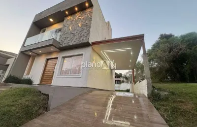 Casa em condomínio villa lucchesi - província di genova à venda, com 110m², 3 quartos 1 suíte - villa lucchesi - gravataí / rs por r$ 899.000,00