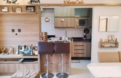 Apartamento residencial village center à venda, com 45m², 3 quartos - passo das pedras - gravataí / rs por r$ 259.000,00