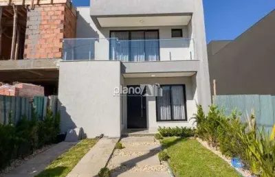 Casa em condomínio central square à venda, com 99,2m², 3 quartos 1 suíte - passo das pedras - gravataí / rs por r$ 750.000,00