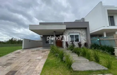 Casa em condomínio terras alpha à venda, com 137m², 3 quartos 2 suítes - são vicente - gravataí / rs por r$ 1.050.000,00