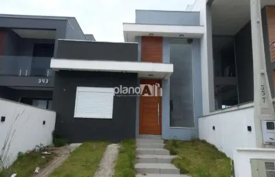 Casa à venda, com 89m², 3 quartos 1 suíte - reserva bela vista - gravataí / rs por r$ 490.000,00