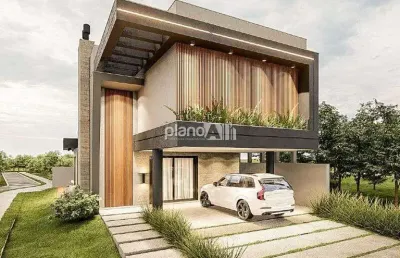 Casa em condomínio terras alpha à venda, com 198,33m², 3 quartos 3 suítes - terras alpha - gravataí / rs por r$ 1.640.000,00