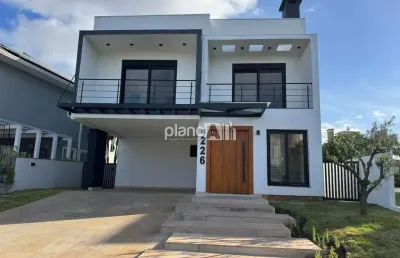 Casa em condomínio alphaville gravataí à venda, com 265,22m², 3 quartos 3 suítes - alphaville - gravataí / rs por r$ 2.550.000,00
