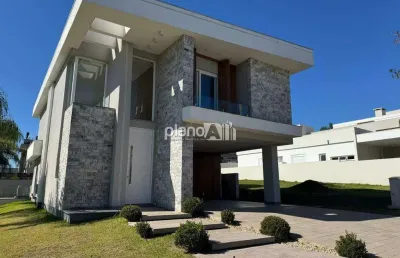 Casa em condomínio alphaville gravataí à venda, com 297m², 3 quartos 3 suítes - alphaville - gravataí / rs por r$ 2.990.000,00