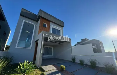 Casa à venda, com 127m², 3 quartos 1 suíte - reserva bela vista - gravataí / rs por r$ 830.000,00