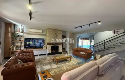 Casa em condomínio paragem dos verdes campos à venda, com 400m², 3 quartos 3 suítes - barro vermelho - gravataí / rs por r$ 2.950.000,00