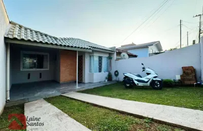 Casa com 2 dormitórios à venda, 48 m² por r$ 280.000,00 - iguaçu - fazenda rio grande/pr