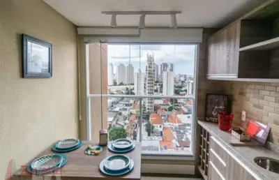 Apartamento à venda com 77m² no bairro da mooca, 3 quartos e 2 vagas