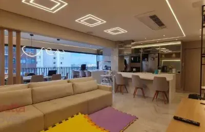 Apartamento à venda no tatuapé com 3 quartos, 1 suíte, 2 vagas, 124m²