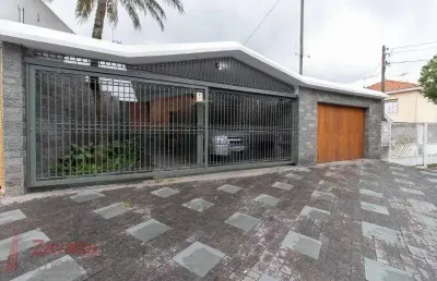 Casa térrea à venda na vila maria alta, com 4 quartos, 1 suíte, 4 vagas de garagem, 300m²