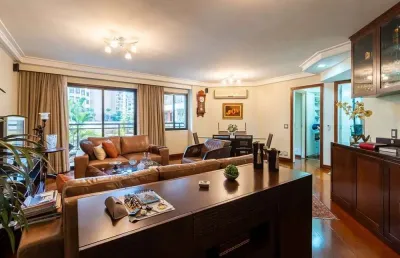 Apartamento com 3 quartos à venda na avenida jandira, 185, moema, são paulo, 120 m2 por r$ 1.900.000