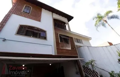Espetacular casa de 4 quartos e 2 suítes no jardim franca, são paulo-sp: 387m², 4 salas, 7 banheiros e 4 vagas de garagem!