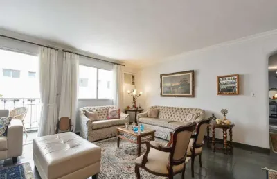Apartamento com 4 quartos à venda na alameda jauaperi, 975, moema, são paulo, 161 m2 por r$ 1.690.000