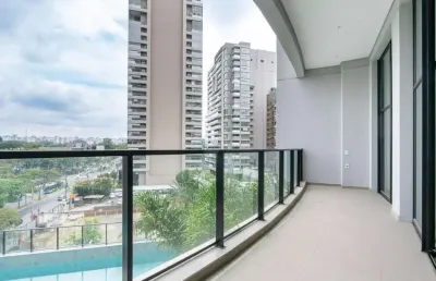 Apartamento com 1 quarto à venda na avenida açocê, 50, moema, são paulo, 64 m2 por r$ 1.390.000