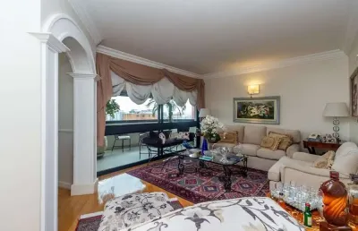 Apartamento com 4 quartos à venda na avenida rouxinol, 533, moema, são paulo, 198 m2 por r$ 2.980.000