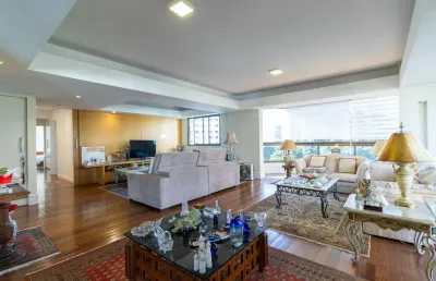 Apartamento com 3 quartos à venda na avenida chibarás, 802, moema, são paulo, 195 m2 por r$ 1.800.000