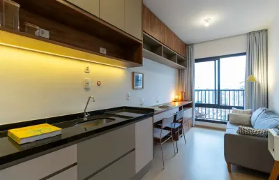 Apartamento com 1 quarto à venda na rua dos crisântemos, 55, mirandópolis, são paulo, 29 m2 por r$ 470.000