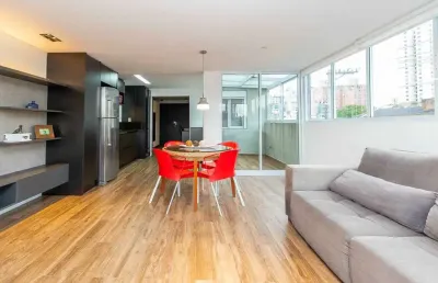Apartamento com 1 quarto à venda na rua da paz, 944, chácara santo antônio, são paulo, 64 m2 por r$ 740.000