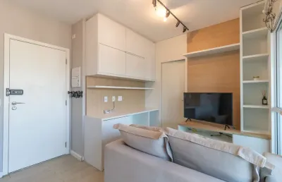 Apartamento com 1 quarto à venda na rua flórida, 103, cidade monções, são paulo, 38 m2 por r$ 720.000