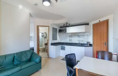 Apartamento com 1 quarto à venda na rua indiana, 1165, brooklin paulista, são paulo, 34 m2 por r$ 330.000