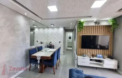 Apartamento à venda no belenzinho com 57m², 2 quartos e 1 vaga.