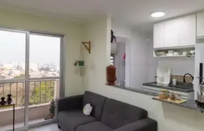 Apartamento à venda em vila paiva! 1 quarto, 2 salas, 1 banheiro, 1 vaga, 34m²