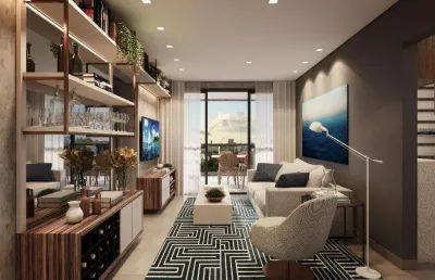 Apartamento com 2 quartos à venda na Aparecida, Santos 