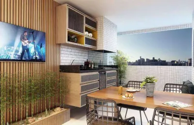 Apartamento com 2 dormitórios à venda, 69 m² por r$ 823.000,00 - boqueirão - santos/sp