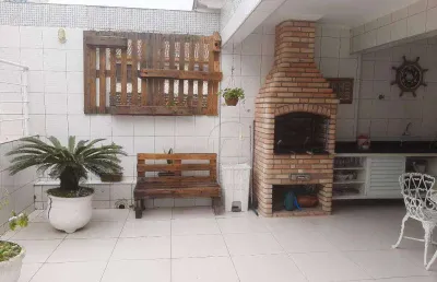 Casa com 6 quartos para alugar na Aparecida, Santos 