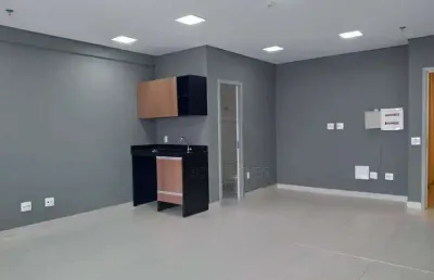 Sala comercial com 1 sala para alugar na Vila Mathias, Santos 