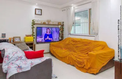 Casa sobreposta baixa à venda, aparecida em santos/sp