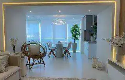 Apartamento à venda ville de france - aparecida - santos/sp