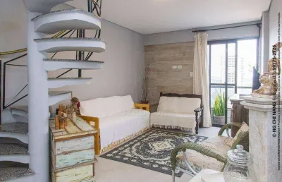 Cobertura com 2 quartos à venda no Ponta da Praia, Santos 