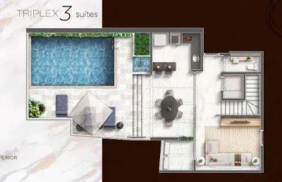 Apartamento com 3 quartos à venda no Embaré, Santos 