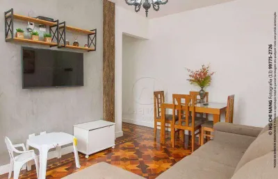 Apartamento com 2 quartos à venda no Embaré, Santos 