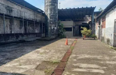 Galpão para alugar, 10700 m² por r$ 55.000,01/mês - vila matias - santos/sp