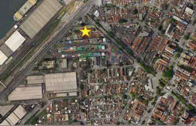 Terreno para alugar, 1888 m² por r$ 27.000,00/mês - embaré - santos/sp