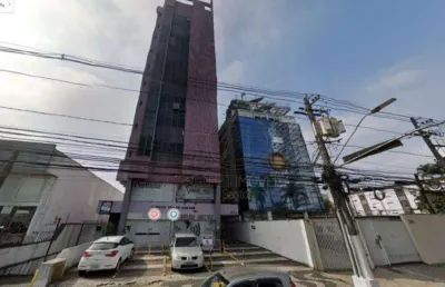 Sala comercial com 2 salas para alugar na Vila Mathias, Santos 