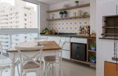 Apartamento com 3 quartos à venda no Ponta da Praia, Santos 