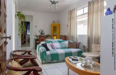 Apartamento com 2 quartos para alugar no Embaré, Santos 