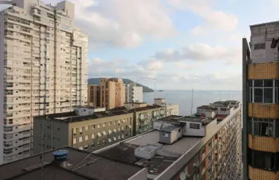 Apartamento com 2 quartos para alugar no Embaré, Santos 