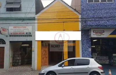 Loja comercial para venda na vila matias em santos/sp