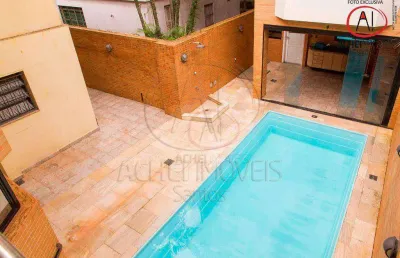 Casa em condomínio fechado com 3 quartos para alugar no Gonzaga, Santos 