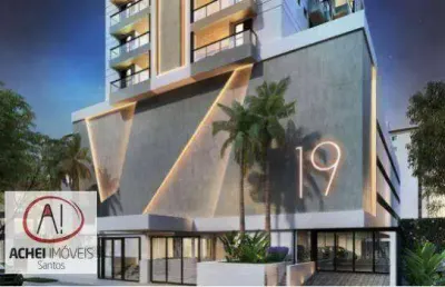 Apartamento com 1 quarto à venda no Boqueirão, Santos 