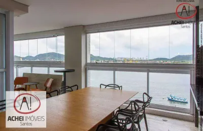Apartamento com 4 quartos à venda no Ponta da Praia, Santos 