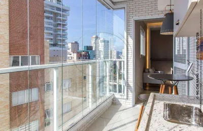 Apartamento com 1 quarto à venda no Boqueirão, Santos 