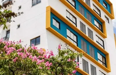 Apartamento com 1 quarto e 1 suíte no anita garibaldi